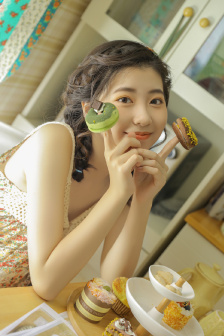 给女儿开了花包